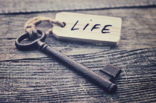 Key and label